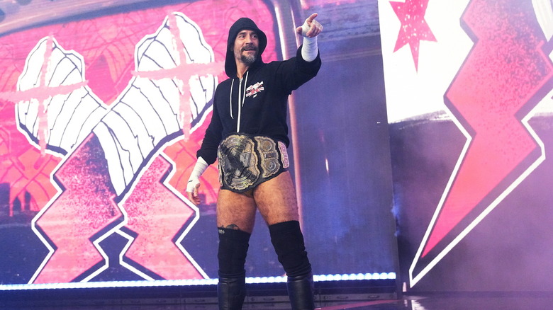 CM Punk pointing