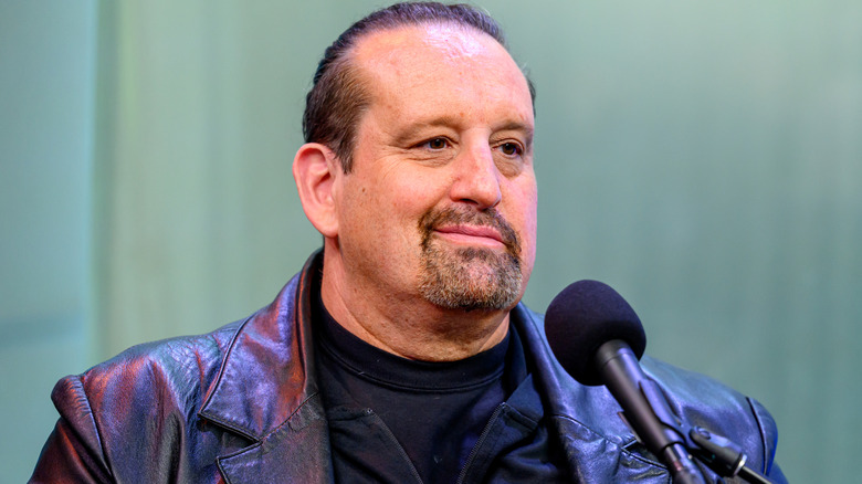 Tommy Dreamer curling his lip