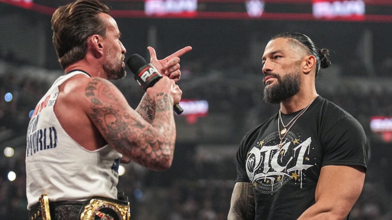 CM Punk and Roman Reigns try to hash out their feelings