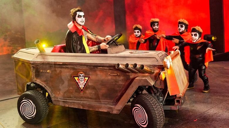 Danhausen makes his entrance at WrestleMania 42