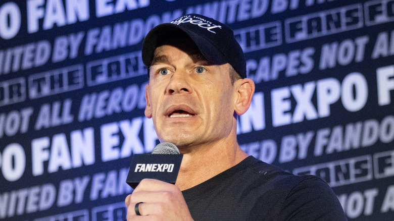 John Cena trying to explain it was his decision