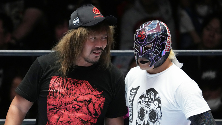 Tetsuya Naito and BUSHI in New Japan