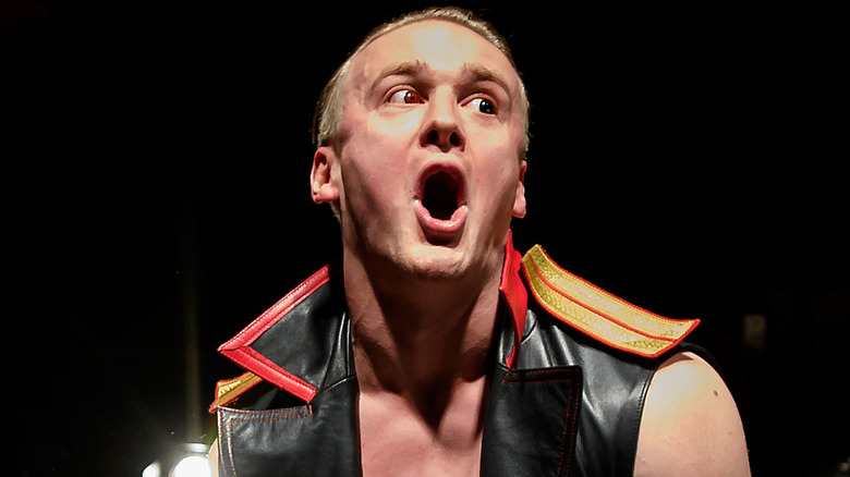 Ilja Dragunov looking stunned 