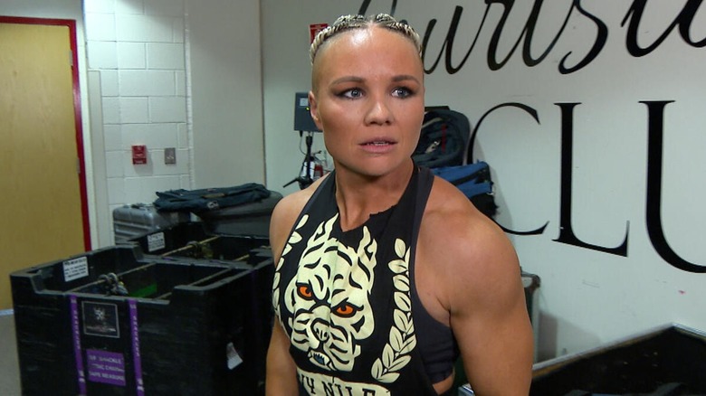 Ivy Nile on WWE Raw