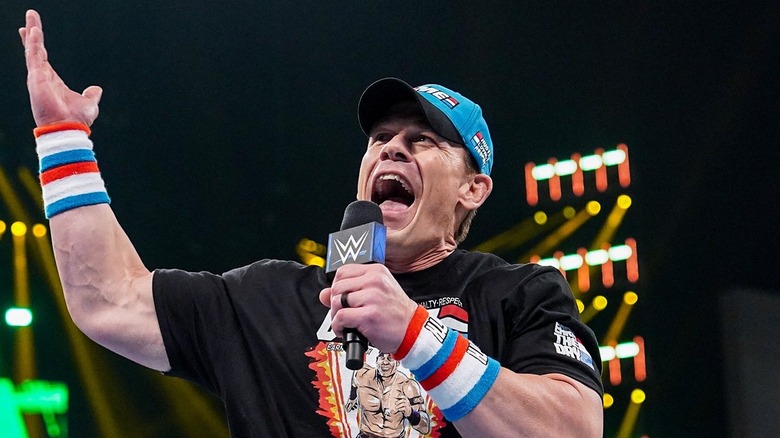 John Cena at WWE Money in the Bank 2023