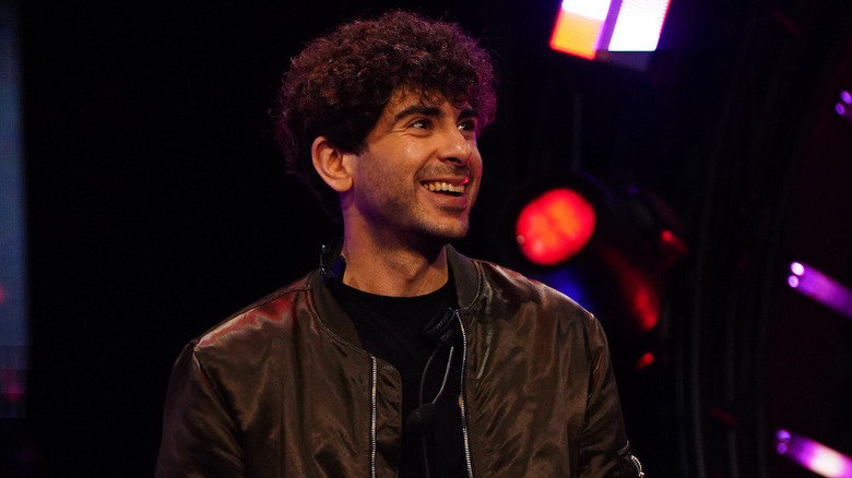 Tony Khan, thinking about AEW backstage morale