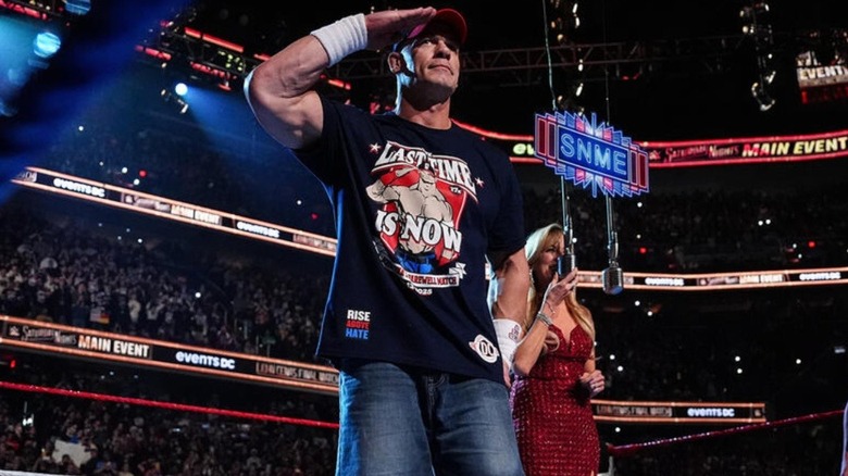John Cena at WWE Saturday Night's Main Event