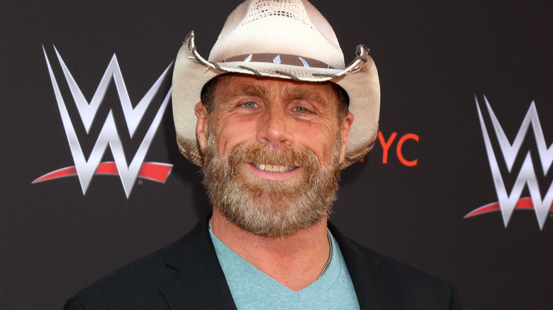 Shawn Michaels smiling