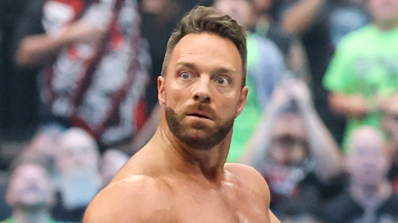 LA Knight hearing about his post-WrestleMania plans