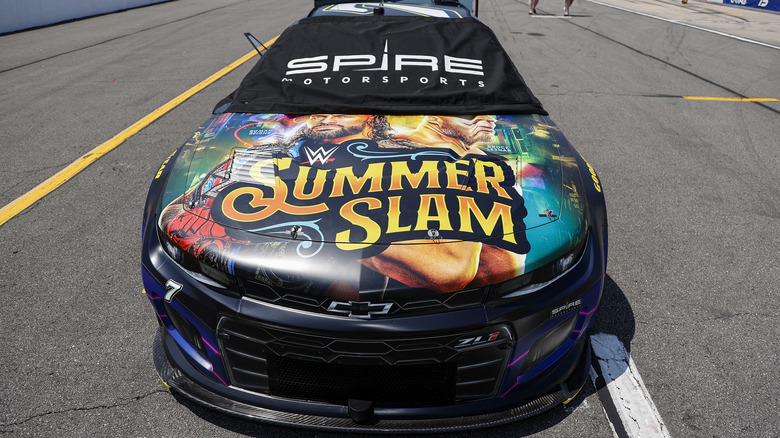 A SummerSlam branded Chevrolet