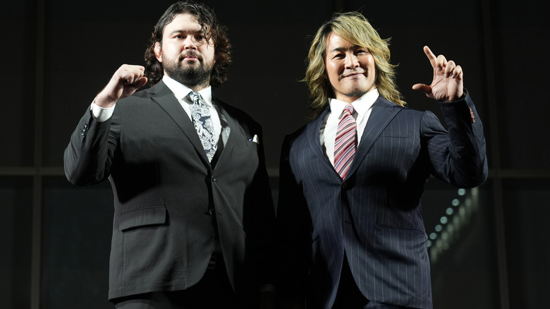 Aaron Wolf and Hiroshi Tanahashi