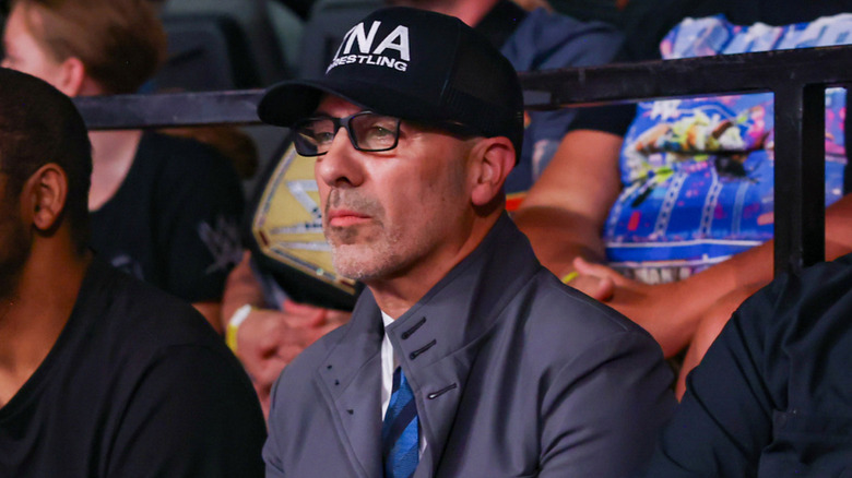 TNA owner Carlos Silva at an NXT event