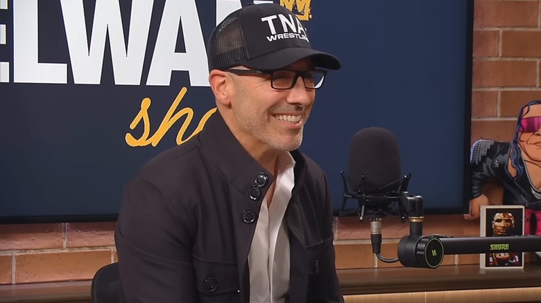 TNA President Carlos Silva enjoying his time on The Ariel Helwani Show