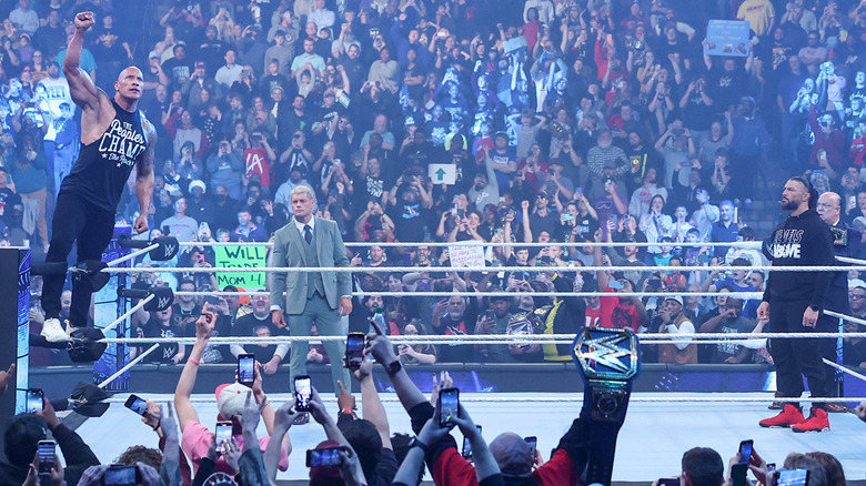 The Rock, Cody Rhodes, Roman Reigns