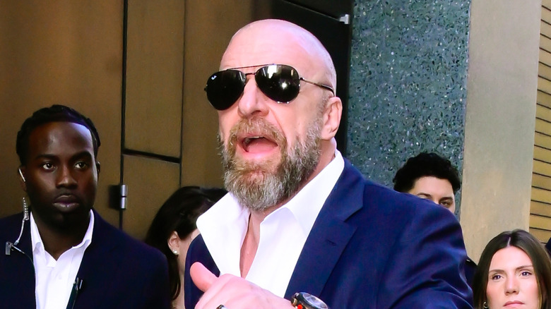 Triple H wondering why production has been delayed