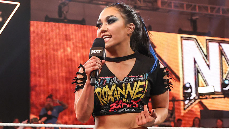 Roxanne Perez on "WWE NXT"