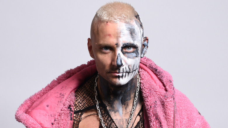 Darby Allin poses in the IMDboat Exclusive Portrait Studio at San Diego Comic-Con 2024 at The IMDb Yacht on July 25, 2024 in San Diego, California.