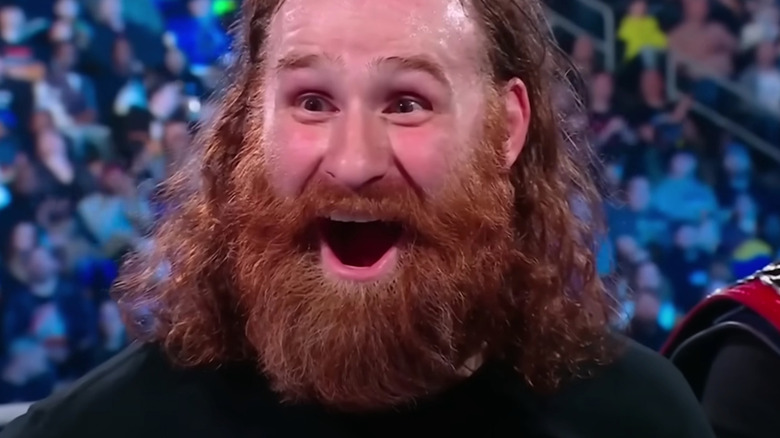 Sami Zayn smiling 