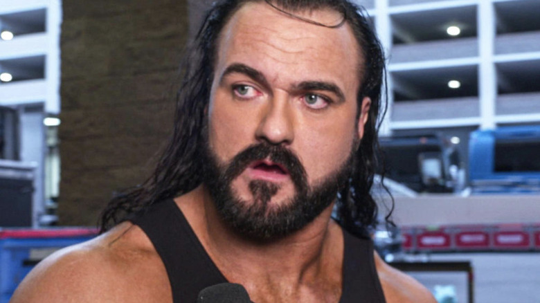 Drew McIntyre speaking