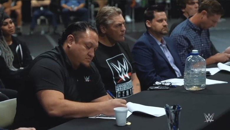 samoa joe tryout