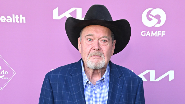 Jim Ross posing