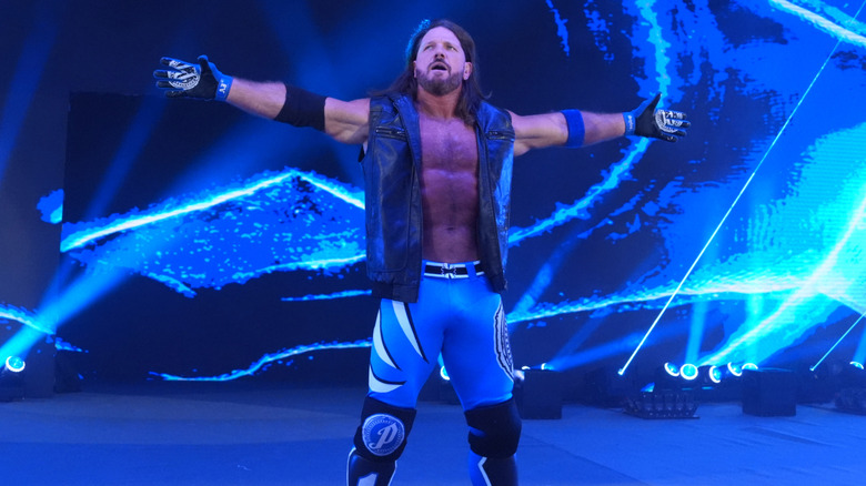 AJ Styles on WWE Raw