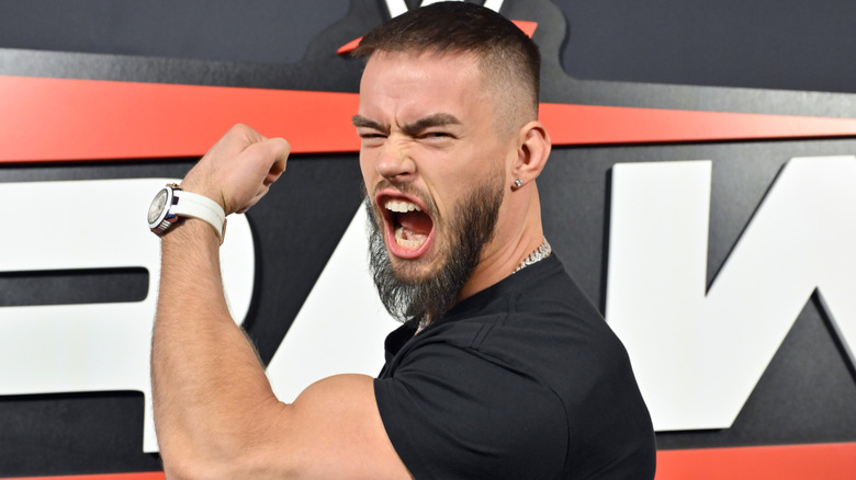 Austin Theory attends Netflix & WWE 