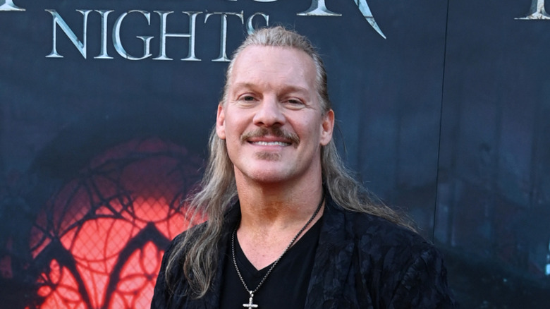 Chris Jericho at a horror film premiere
