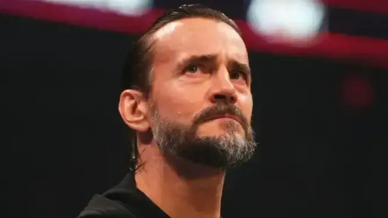 CM Punk looking sad