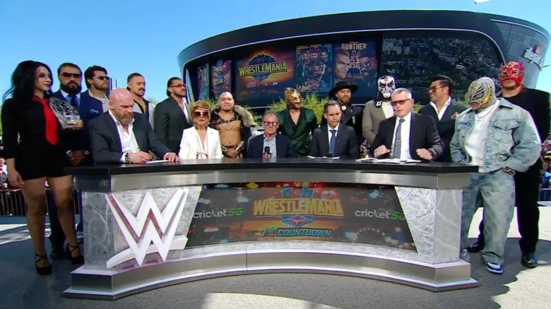 WWE and AAA Personnel at WrestleMania 41