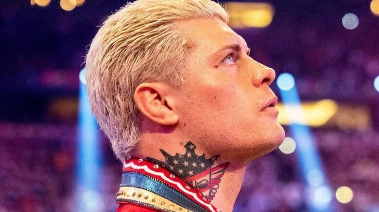 Cody Rhodes taking it in