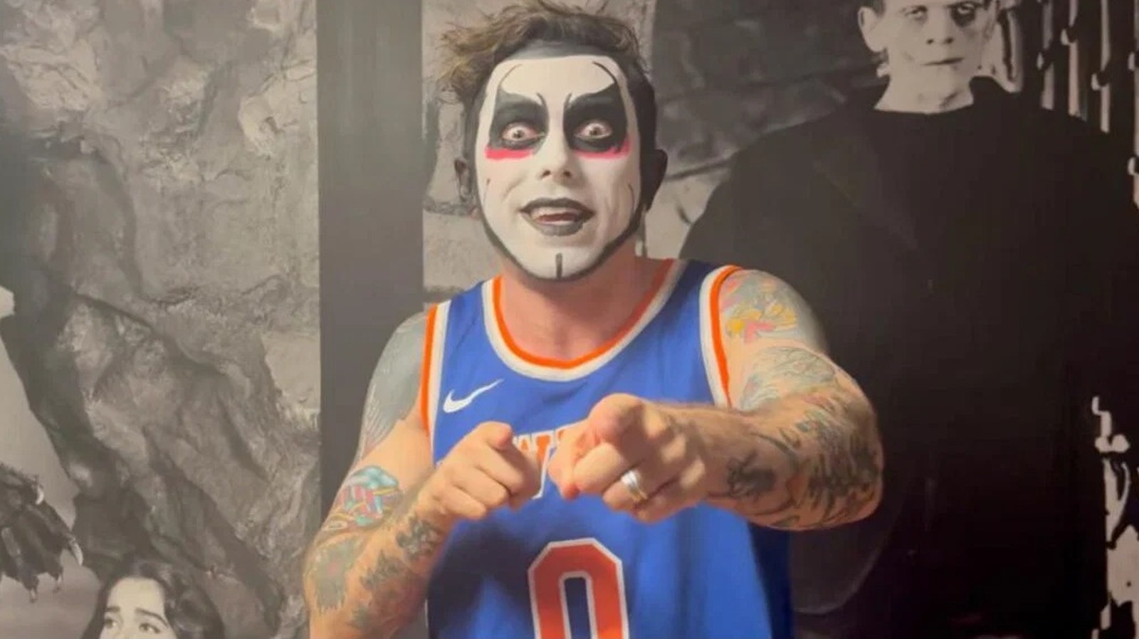 Danhausen in MSG is the weird crossover we didn't know we needed