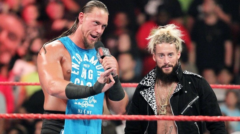 Big Cass and Enzo Amore in WWE