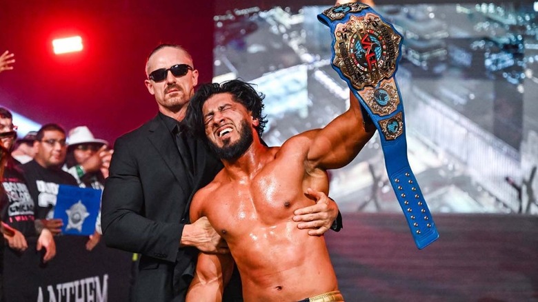 Mustafa Ali regained the TNA International title