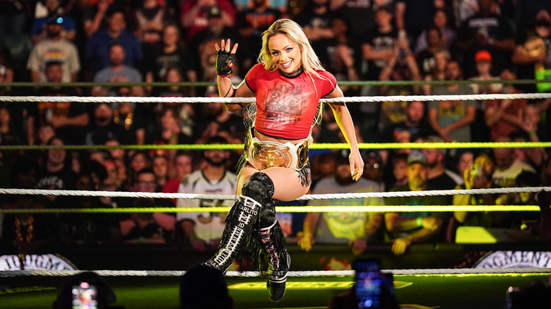 Liv Morgan in the ring