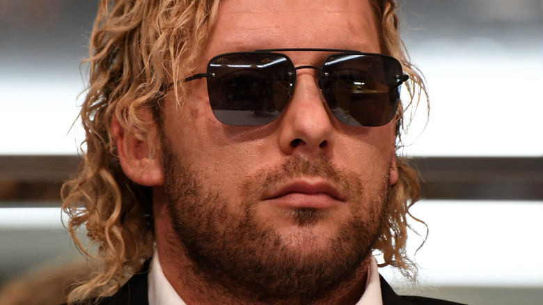 Kenny Omega Wearing Sunglasses 