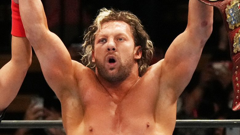 Kenny Omega sucking in air