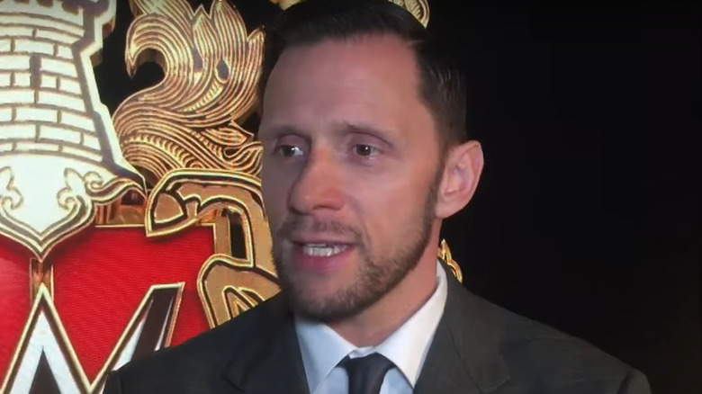 Nigel McGuinness smiling