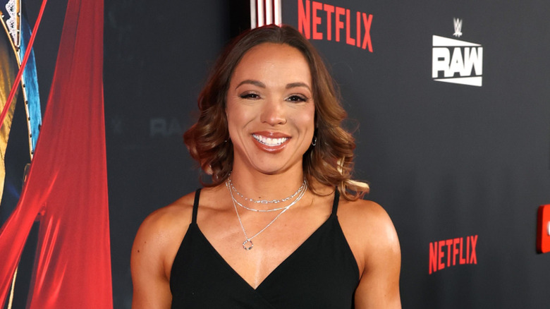 Zoey Stark at the Raw on Netflix premiere