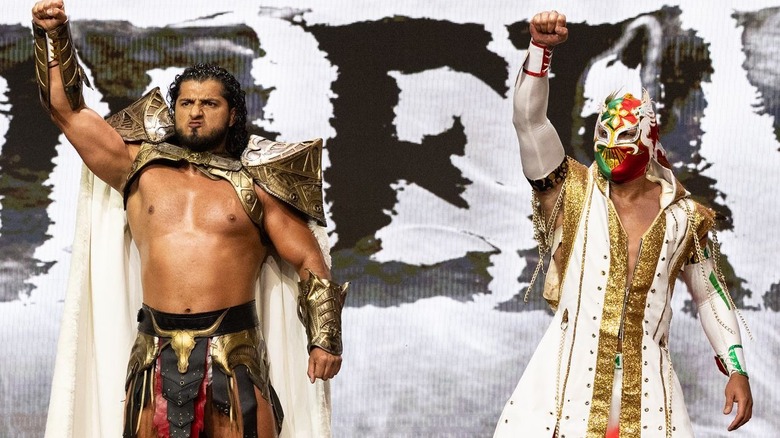 Rush and Dralistico on AEW Collision