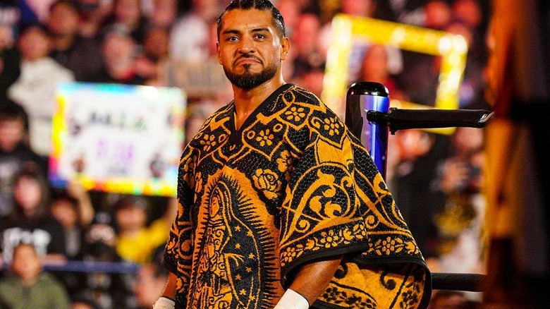 Santos Escobar at WWE Survivor Series 2023