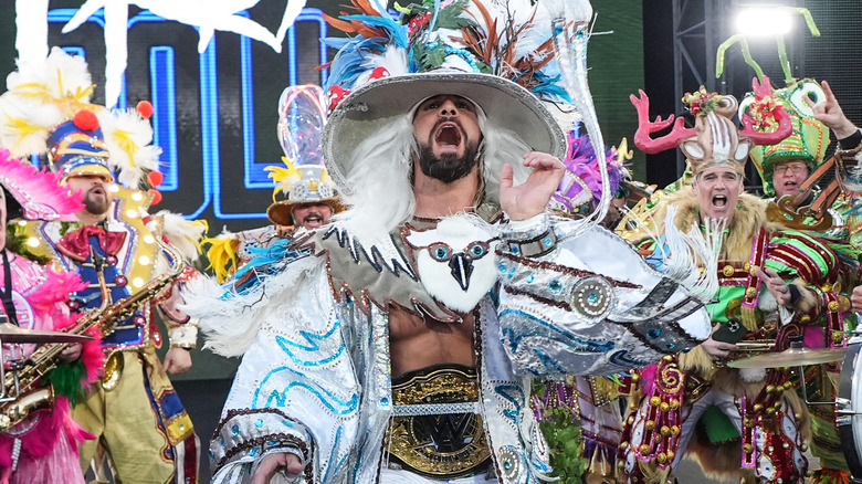 Seth Rollins at WWE WrestleMania 40