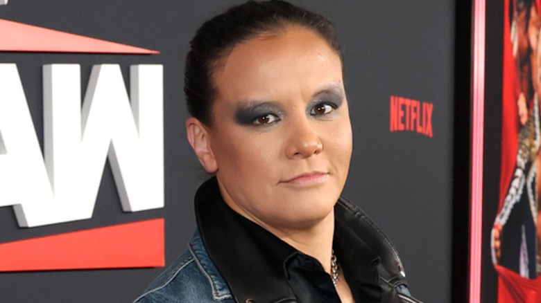 Shayna Baszler attends Netflix's Debut of WWE Monday Night Raw at Intuit Dome on January 06, 2025 in Inglewood, California.