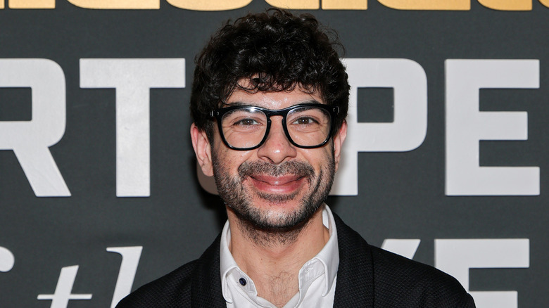 Tony Khan attends the Sports Illustrated Sportsperson of the Year ceremony