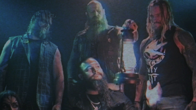 The Wyatt Sucks being spooky