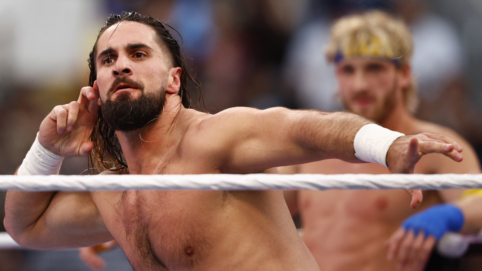 WWE Seth Rollins vs Miz Raw