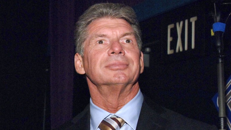 Vince McMahon looking proud