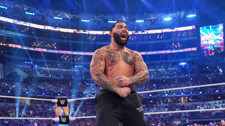 Gable Steveson appearing at WrestleMania