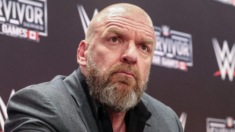Paul Levesque at the WWE Survivor Series press conference
