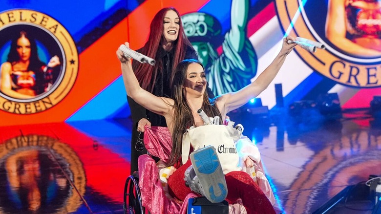 Alba Fyre and Chelsea Green on WWE SmackDown